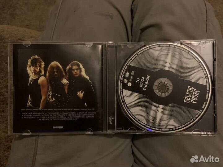 Celtic frost To Mega Therion de luxe cd