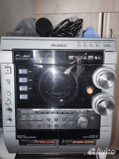 Музыкальный центр samsung