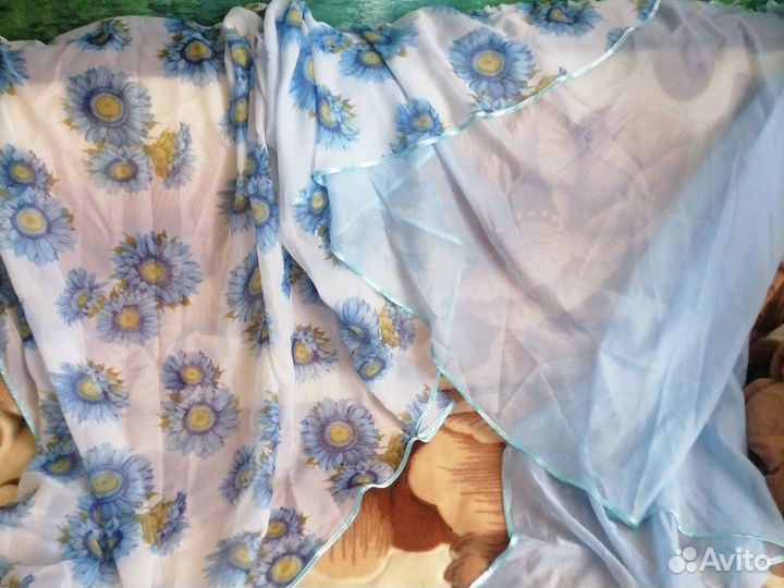 Тюль - арка. состояние новой. использование :1 раз