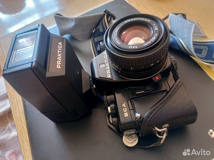 Фотоаппарат Practica BCA +вспышка для него