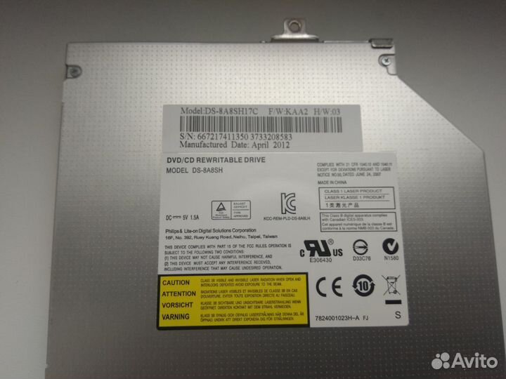 Dvd привод для ноутбука