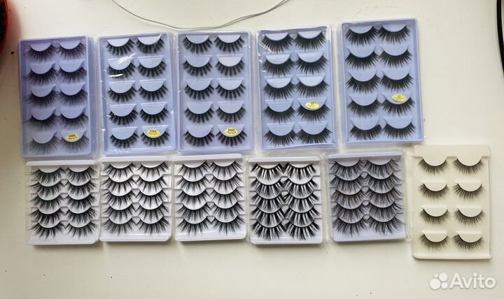Новые накладные ресницы и для наращивания