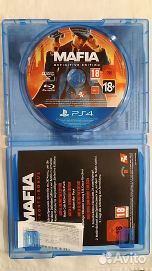 Mafia definitive edition ps4 (Рус. субтитры)