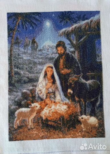 Картина вышитая крестом