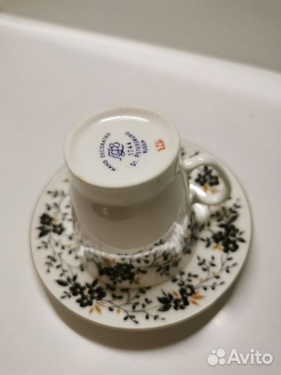 Чашка с блюдцем лфз