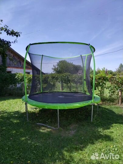 Батут с сеткой