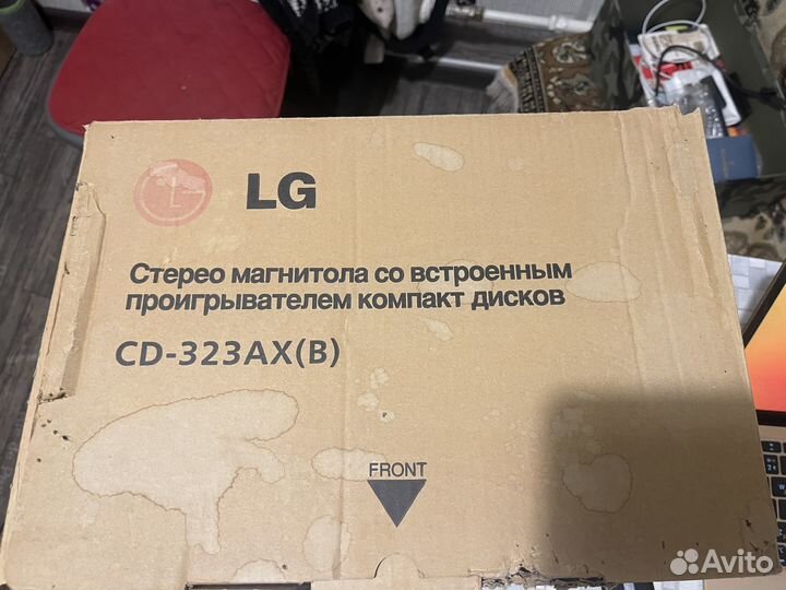 Кассетная магнитола с cd LG