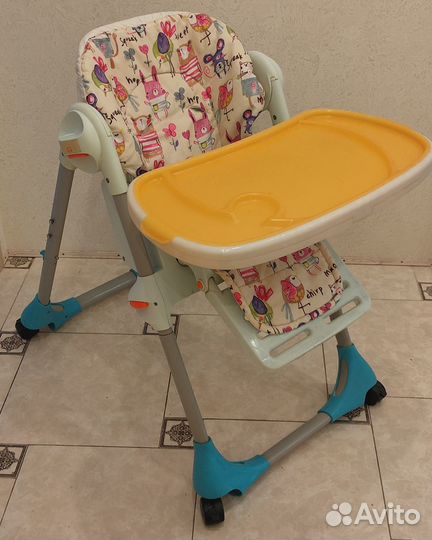 Детский стульчик для кормления chicco