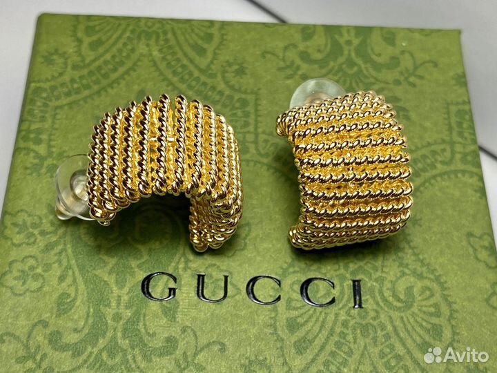 Серьги премиум