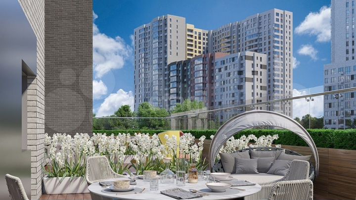 3-к. квартира, 62,3 м², 10/17 эт.