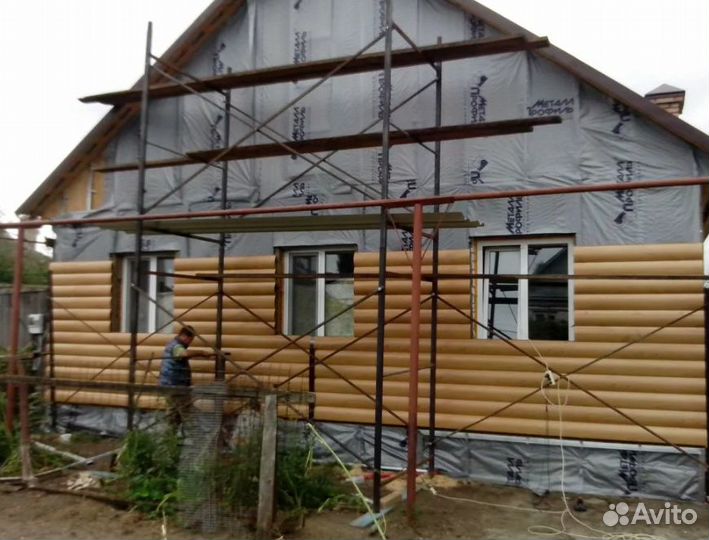 Фасадные работы, утепление домов, сайдинг