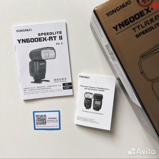 Фотовспышка YongNuo Speedlite YN-600EX-RT
