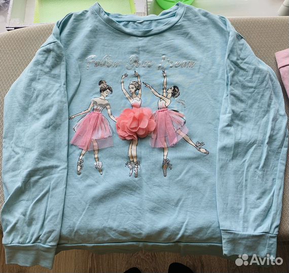 Детские вещи пакетом для девочки 140-152