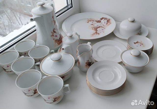 Сервиз чайный - кофейный Jlmenau гдр