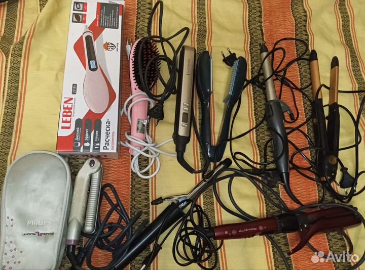 Плойки и выпрямители для волос