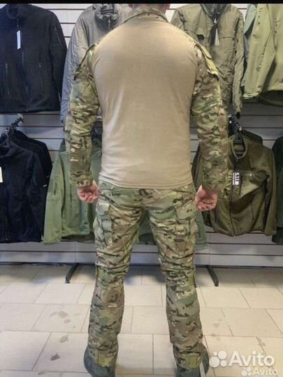 Боевая рубаха и штаны тактический костюм мультикам