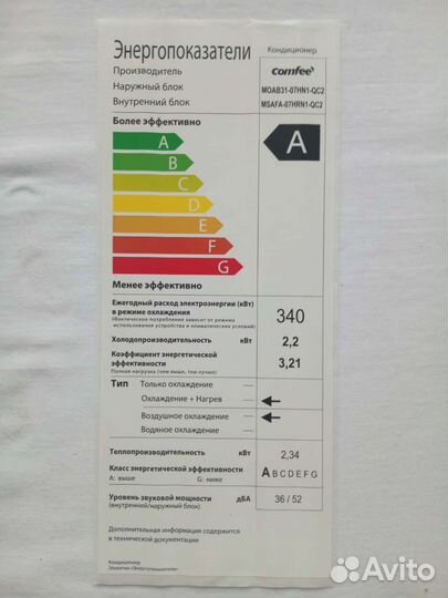 Сплит система новая в упаковке