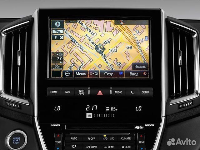 Обновление штатной навигации Toyota / Lexus