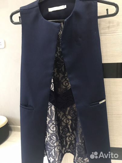 Жилетка для девочки школьная