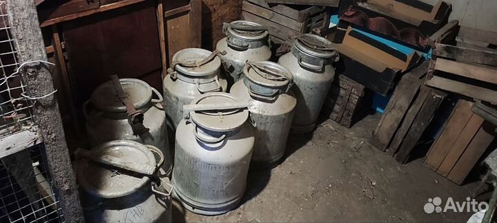 Фляга алюминиевая бу 40л