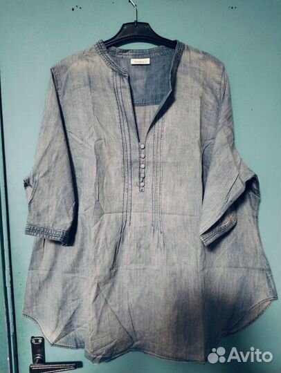 Джинсовая блузка