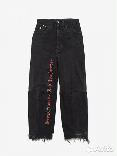 Vetements Total Fucking Darkness джинсы