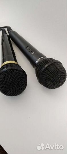 Микрофон Panasonic RP-VK21 imp 600 и Sony F-VJ22/C