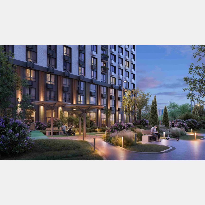 1-к. квартира, 41,4 м², 14/25 эт.