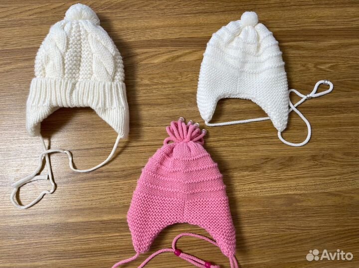 Шапка для девочки осень-зима