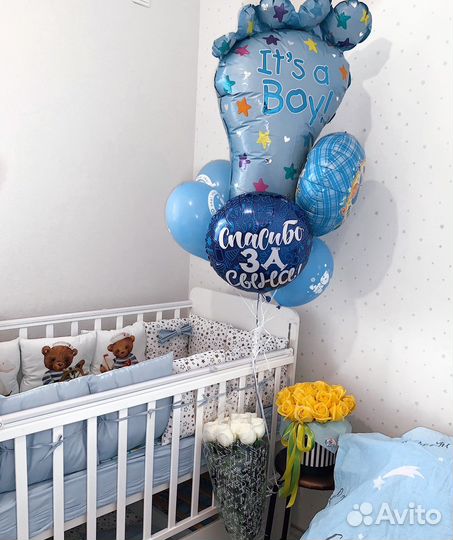 Бортики в кроватку