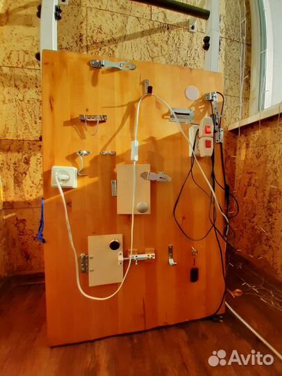 Бизиборд большой двухсторонний