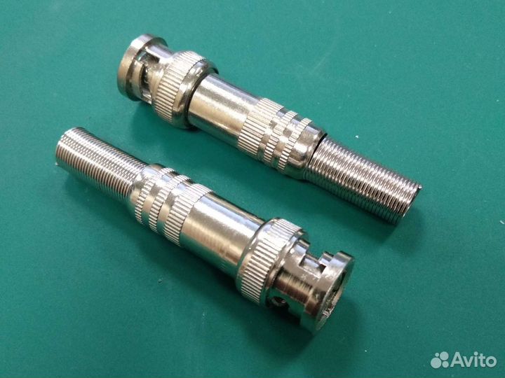 Разъемы BNC и питания DC под пайку и винт