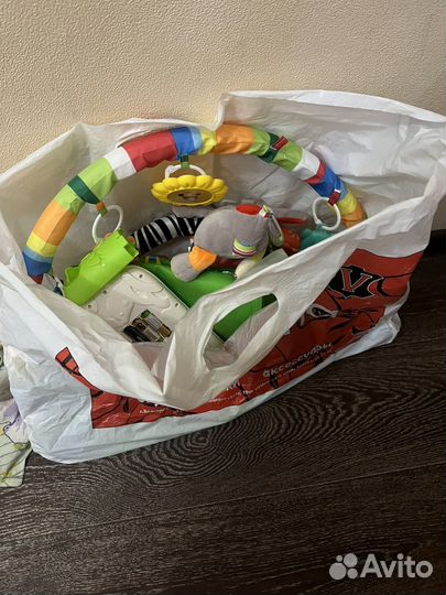 Пакет с детскими игрушками
