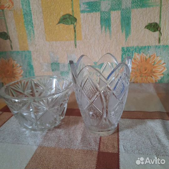 Ваза хрустальная СССР