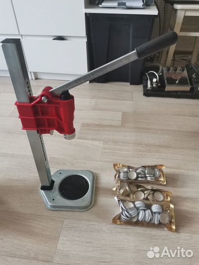 Укупориватель кронепробок (+крышки, бутылки)