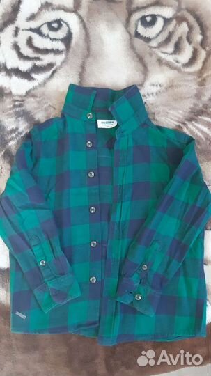 Фланелевая рубашка(детская)