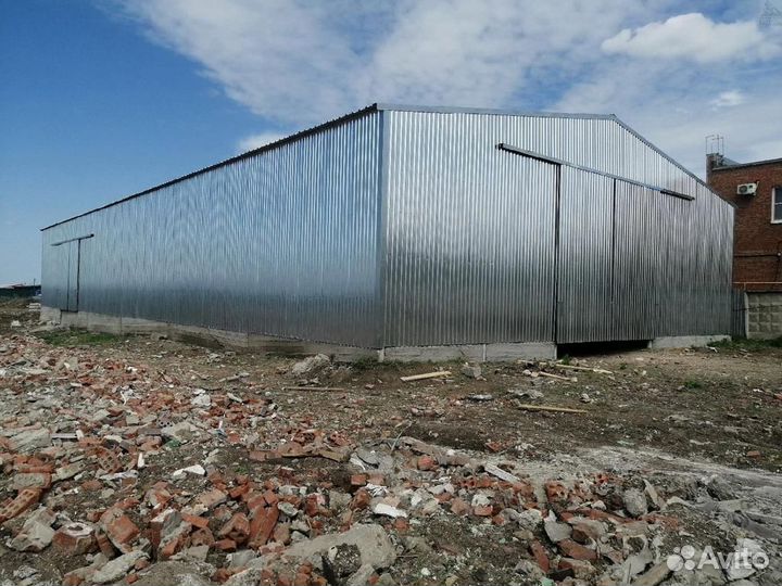 Строительство ангаров, складов