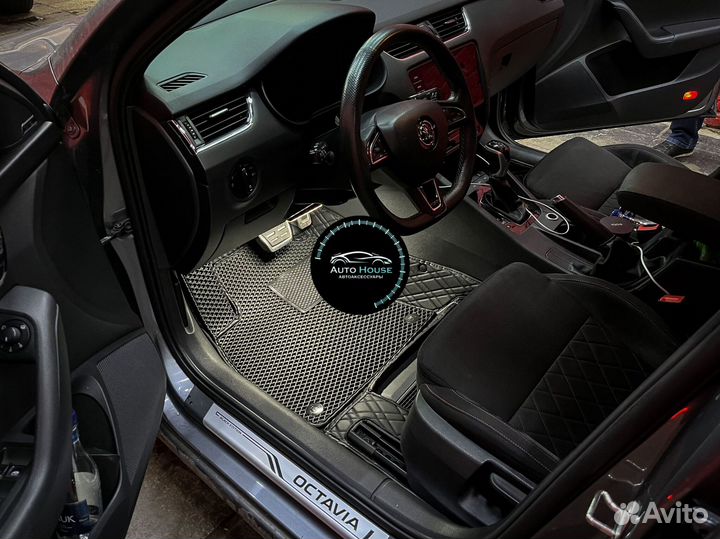 3D коврик из экокожи