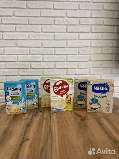 Детские каши молочные