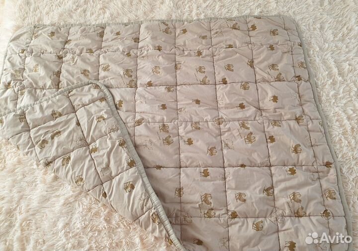 Одеяло зимнее детское