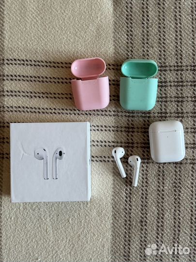 Безпроводные наушники Airpods 2