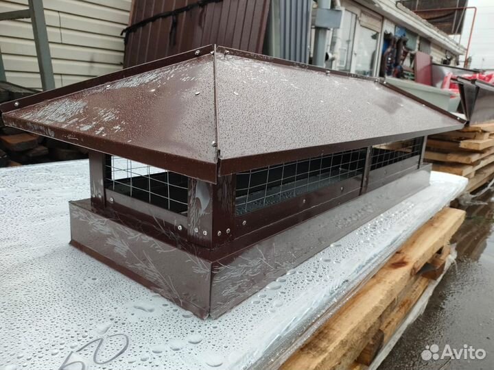 Колпак на трубу дымник по размеру