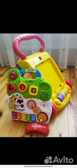 Ходунки каталка игровой центр 2в1