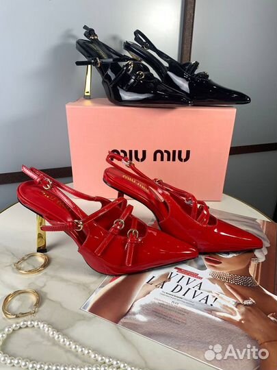 Женские Туфли / Босоножки Miu Miu Размеры 36-40