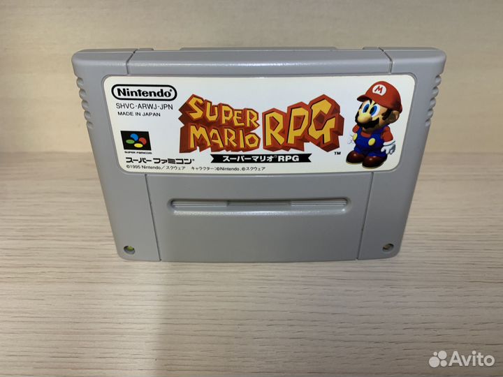 Super Mario RPG. snes. SFC. Super Famicom