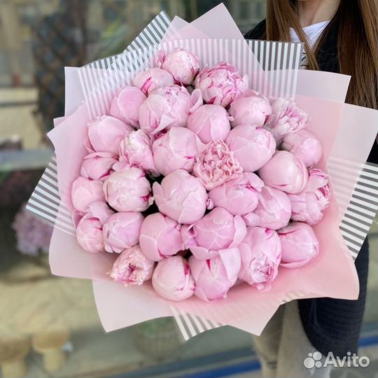 Цветы пионы