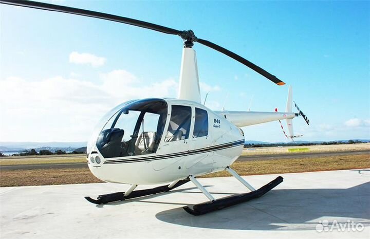 Вертолет Robinson R-44. Полет на вертолете
