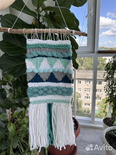 Настенное панно макраме