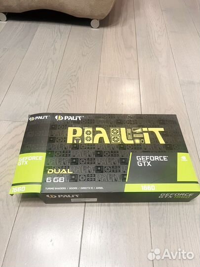 GTX 1660 Palit Dual 6gb