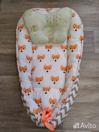 Кокон и подушка для новорожденных